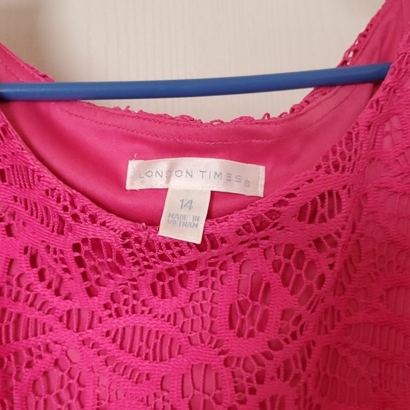 Hot Pink Dress - Picture 2 of 3